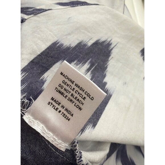 Uncle Frank Women Ikat Bloom Sleeveless A-Line Dress Size M - Picture 12 of 12